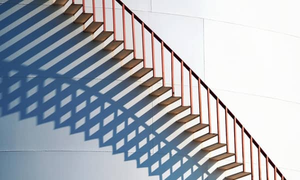 Staircase on Fuel Storage Tank