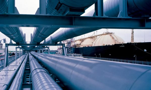 Liquid Natural Gas Tanker to deliver natural gas to consumers.