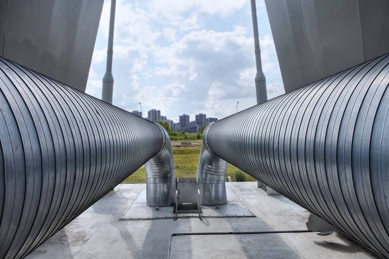 Gas processing facility