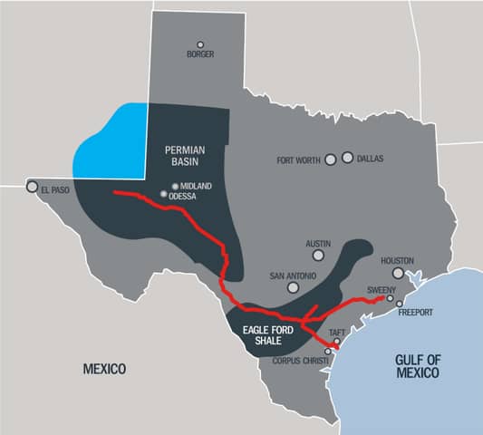 Figure 1: Gray Oak Pipeline