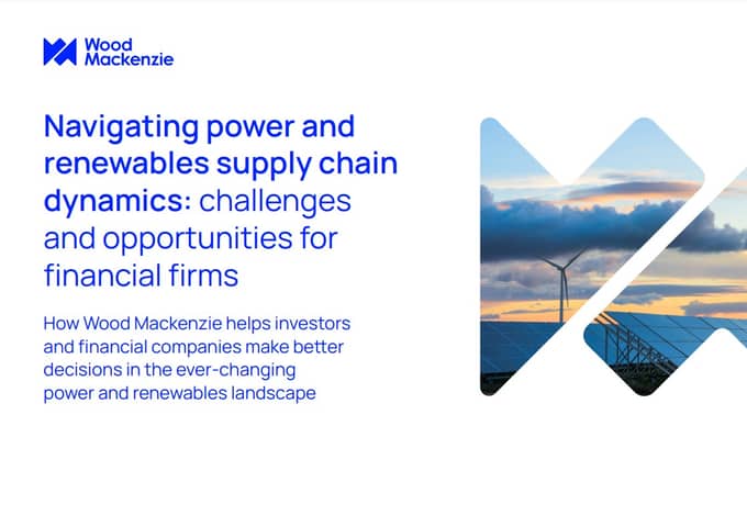 Title page for ebook: 'Navigating changing supply chain dynamics: the challenges and opportunities facing financial firms'
