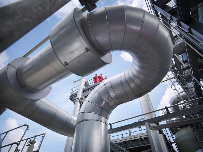 Gas processing plant