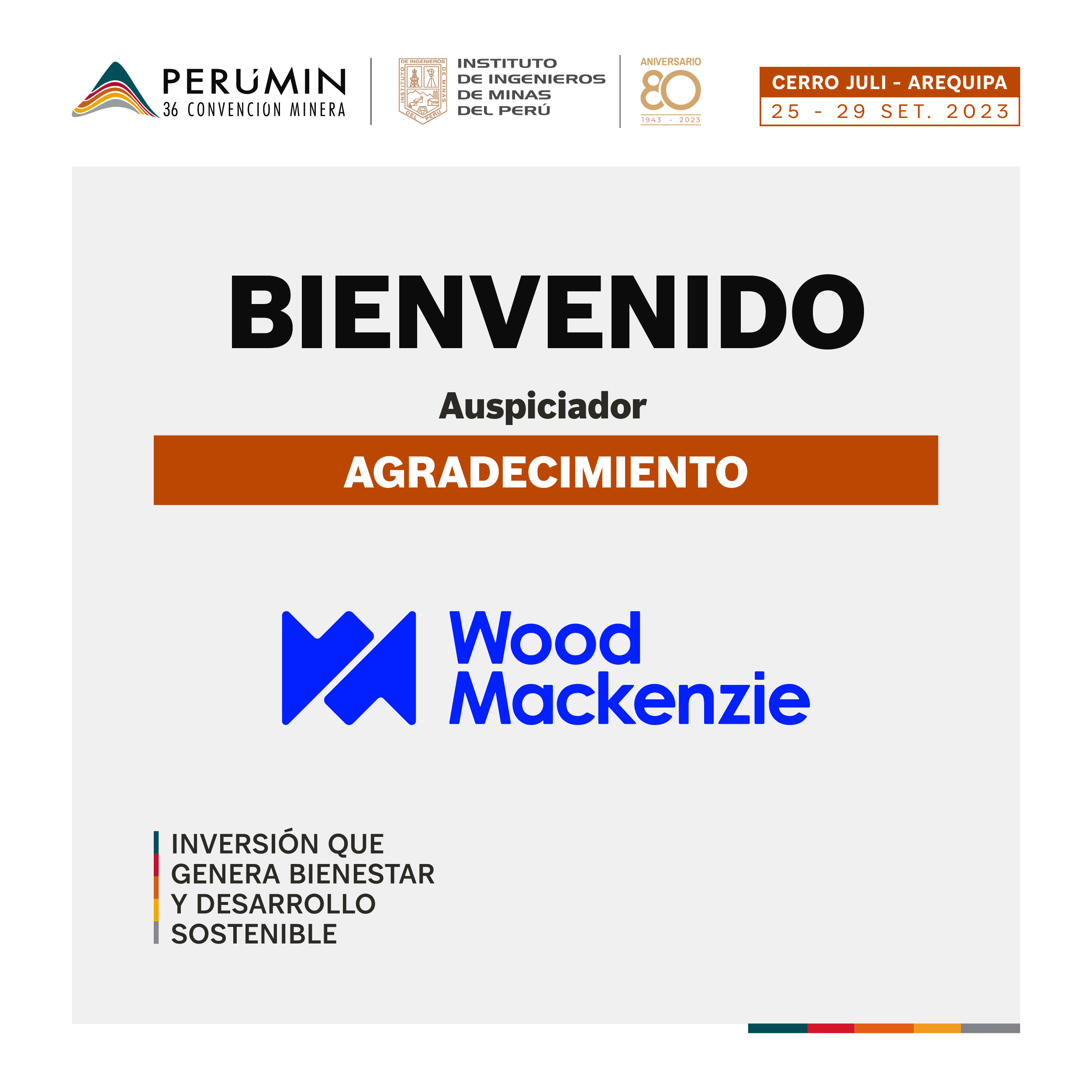 Wood Mackenzie at Perumin 36 Wood Mackenzie