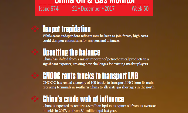 Wood Mackenzie featured in 'ChinaOil - China Oil & Gas Monitor, a publication from Newsbase Intelligence'
