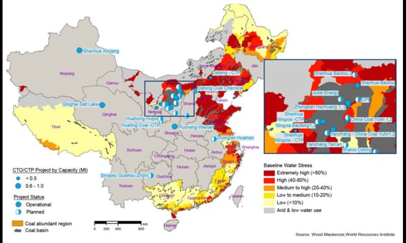 China water map