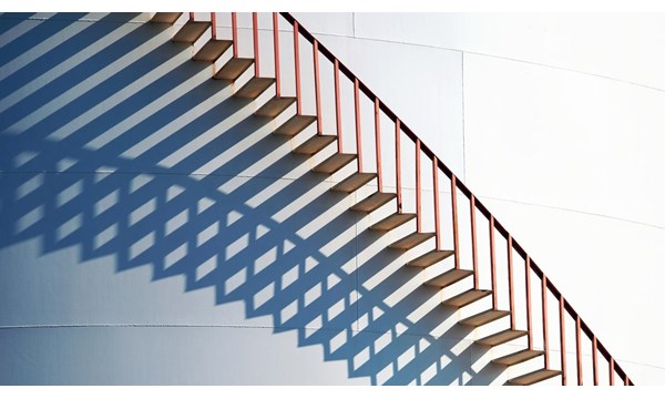 Staircase on Fuel Storage Tank