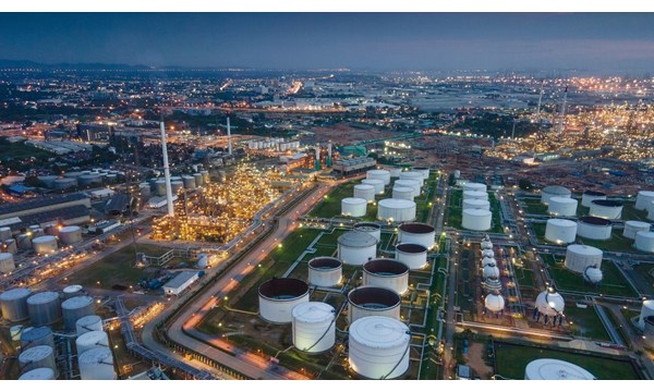 World Economic Recession of Oil business invest theme and Gas Industrial Sector From Coronavirus Covid-19, Global Stock Investment Downturn of Fuel Energy Oil/Gas Industry. Corona Virus Epidemic Crisis, Financial Economy