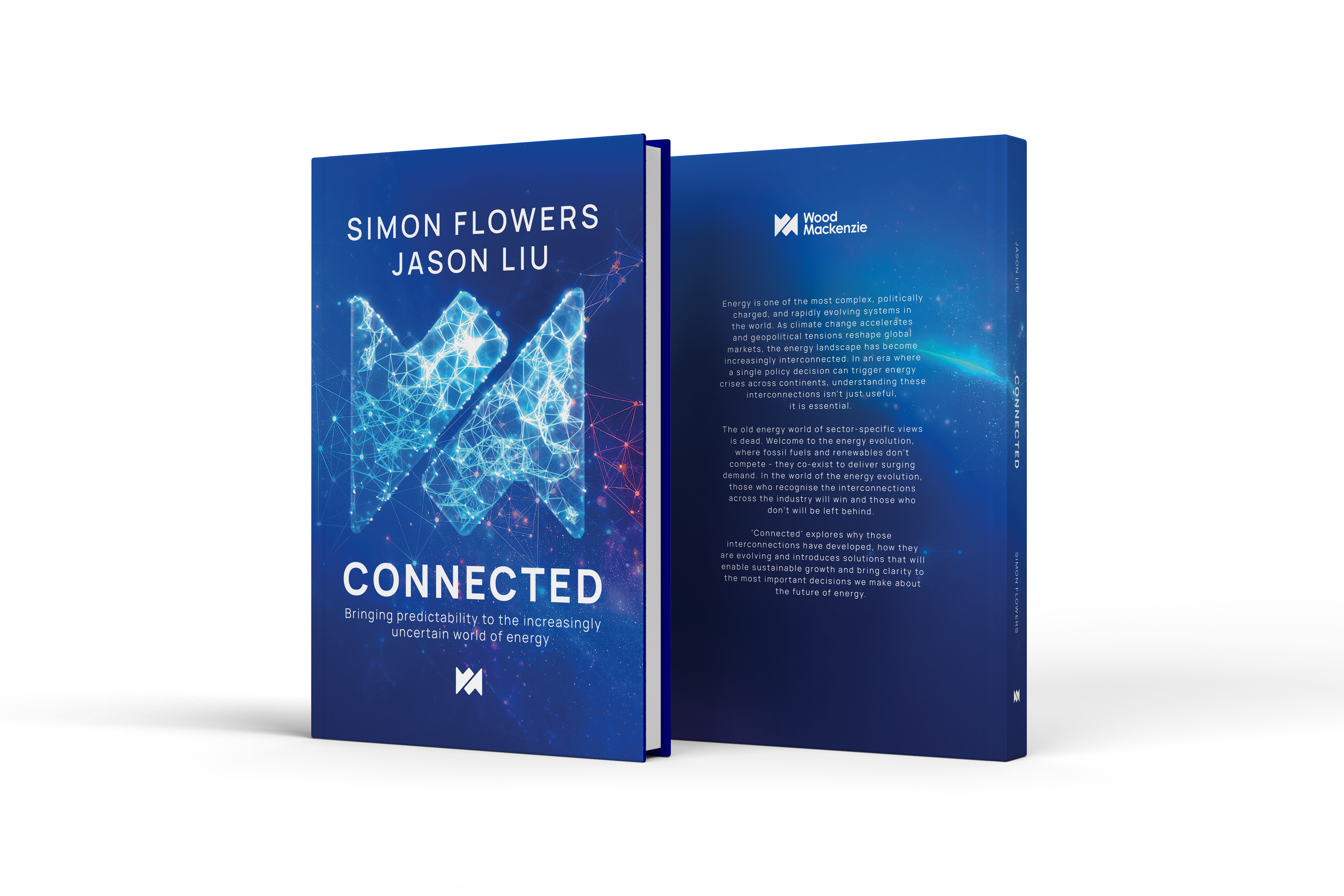 Connected: Bringing predictability to the increasingly uncertain world of energy, by Jason Liu and Simon Flowers, book cover image