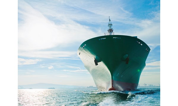LNG vessel leaves port