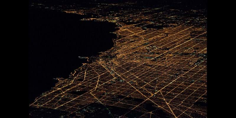 Nighttime cityscape