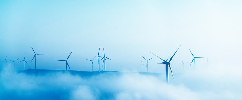 Image shows wind turbines. Europe’s renewed energy security priorities will reinforce sustained wind market growth.